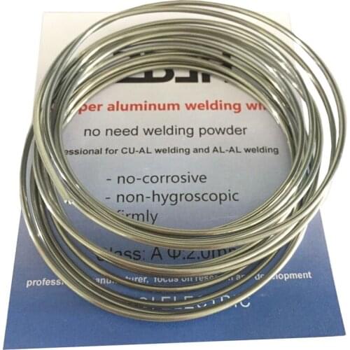 2.00mm*3m low temperature flux cored copper aluminum gas welding rod brazing welding wires for transformer refrigerator etc