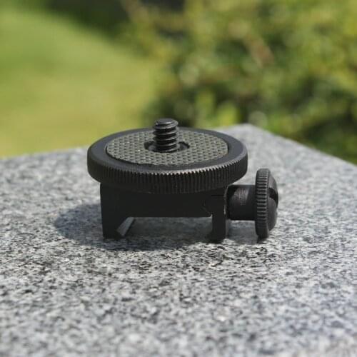 Picatinny Side 20mm 21mm Rifle Gun Rail Tripod Mount for Sony GoPro Hero Xiaomi SJCAM Action Camera & Smartphone Hunt Accessory