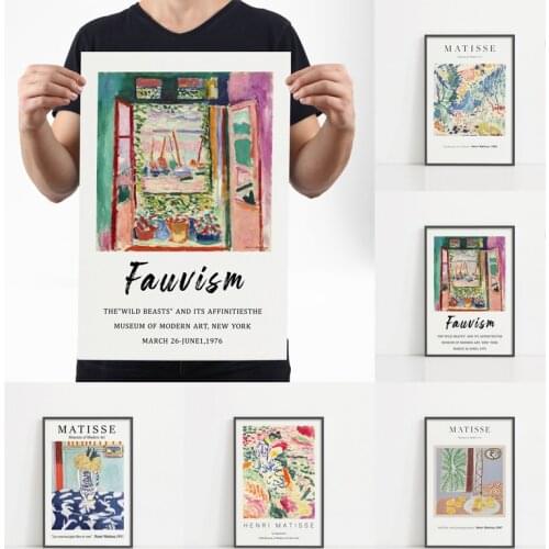 Matisse Exhibition Poster, Fauvism, Open Window Collioure, HIGH QUALITY PRINT, Modern Posters and Prints, Home Decor