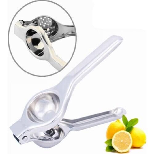 Manual Lemon Squeezer Stainless Steel Lime Juicer Citrus Orange Juice Reamers Fast Handle Press Kitchen Tools Fruit Pressing