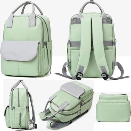 Diaper Bag Backpack mommy bag fashion female mother baby bag double shoulder portable multi-function large capacity