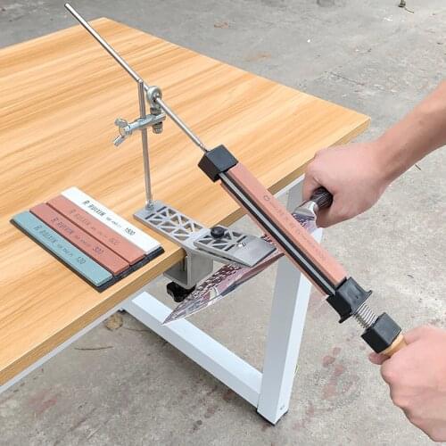 Knife sharpener professional sharpening stone Fixed angle sharpener kitchen knife blade sharp Angle guide corundum