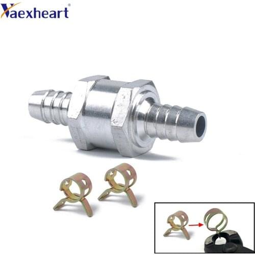 Fuel One-way Check Valve 6MM Hose Clamp 10MM Suitable for Caravans and Motorhomes Rv Camper Boat Accessories Marine