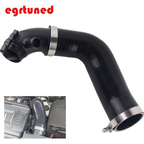 For VW Golf MK7 R Audi 2015+ V8 MK3 A3 S3 TT Silicone Turbo Inlet Elbow Tube Performance Intake Hose