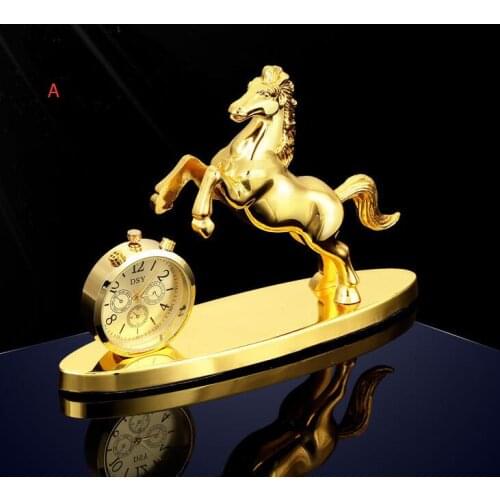 Car perfume creative Metal horse decoration