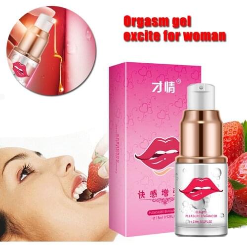 Orgasm Gel Libido Enhancer Sexual Aphrodisiac Intense Orgasmic Gel Sex Drops Exciter for Women Stimulant Vagina Sex Spray 15ml