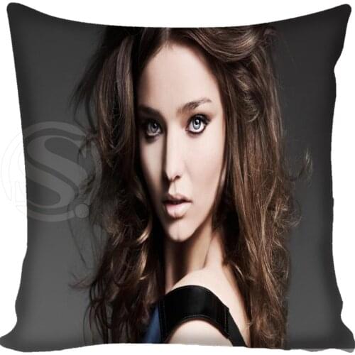 Custom Miranda Kerr Style throw Pillowcase soft square zipper Pillow Cover 20x20cm,35x35cm(one side)