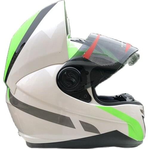 Lovely Cat Ears Racing Motocross Casque route Casque Capacete Casco Off-road Motorcycle Helmet
