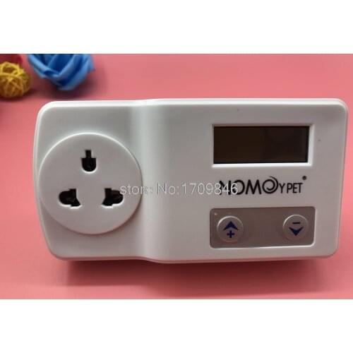 NOMOY 220-240V Reptile Digital Thermostat Heat Pad Mat Lamp Terrarium Temperatur