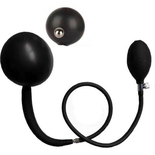 New Bead Anal Plug Inflatable Dilatador Anal Massager Dildo Adult Sex Toys for Men Anus Expandable with Anal Pump Plug Anal