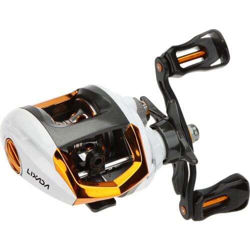 12+1BB Baitcasting Fishing Reel 6.3:1 Bait Casting Fishing Wheel Magnetic Brake Fishing Coils Reel Pesca Carretilha