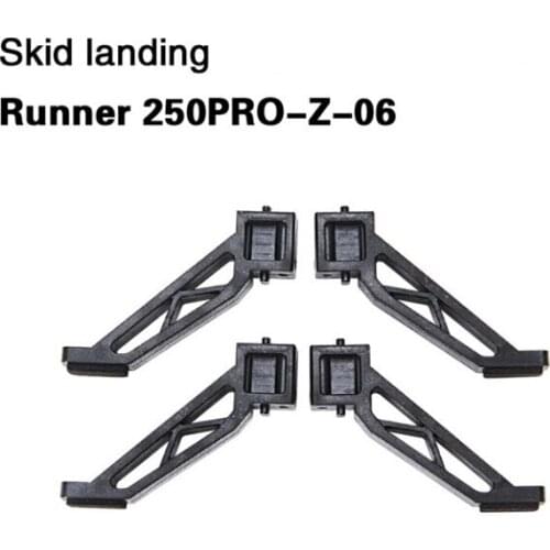 4 pcs/Lot Skid Landing Gear for Walkera Runner 250 PRO GPS Racer Drone Original Parts Runner 250PRO-Z-06