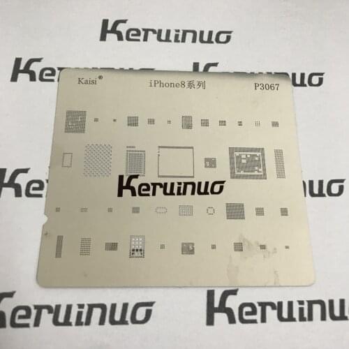 MDM9645 BGA Stencil For iPhone 7 7P 7plus BB_RF Baseband Power IC Reballing Chip Pin Soldering BGA Direct Heating Template P3067