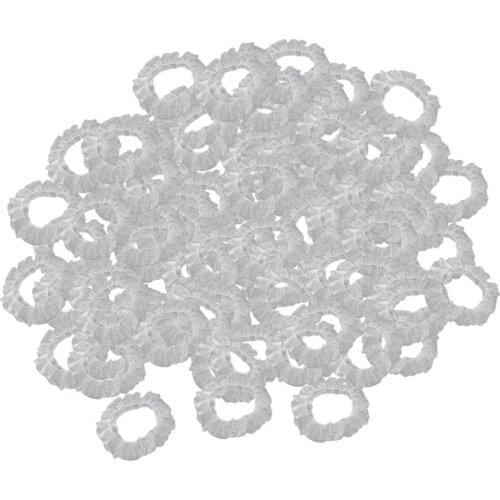 100xUniversal Car Steering Wheel Cover Disposable Plastic Covers for Car SUV VAN