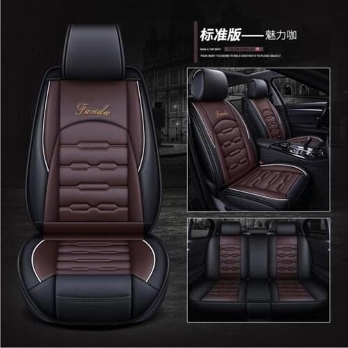Pecial High quality Leather car seat cover For Mercedes Benz A B C D E S series Vito Viano Sprinter Maybach CLA CLK car styling
