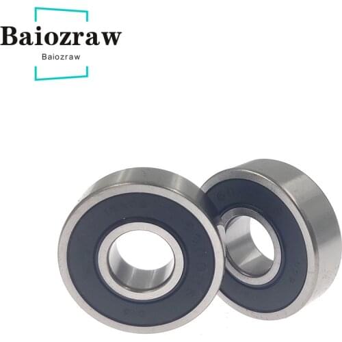 6008RS Bearing Rubber Seal 2pcs ABEC-5 High Quality 6008RZ 6008-2RS 40x68x15mm Single Row Deep Groove Ball Bearing