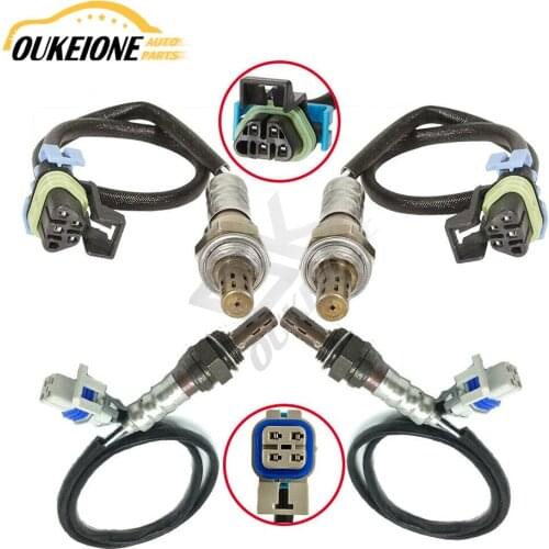 Oxygen Sensor Upstream Downstream Front Rear for 04 05 06 07 Chevrolet Silverado GMC Sierra Yukon XL 1500 2500 6.0L Auto Parts