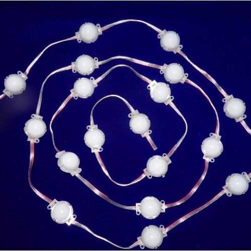 DC12V 30mm UCS1903;addressable led smart module;0.72W;RGB full color;frosted diffused cover;IP68 rated