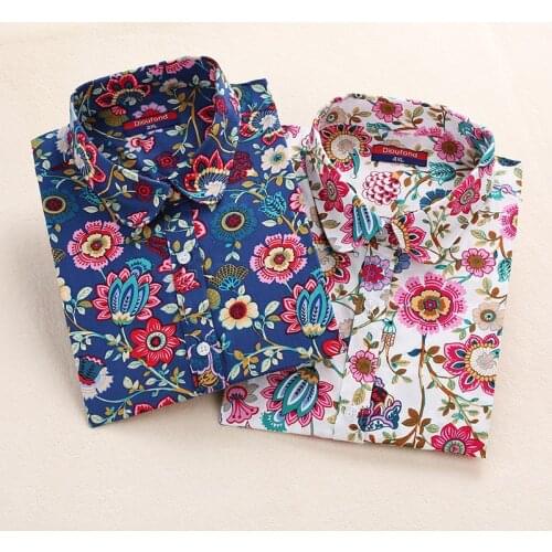 Dioufond Women's Printed Shirts