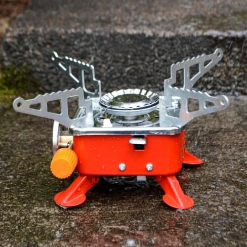 Gas burner portable suitcase lpg Gas Mini portable Small camping stove for campers with safety device africa