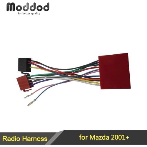 ISO Wiring Harness Adaptor for Mazda 2001+ Stereo Wire Cable Aftermarket Radio Plug Adapter Connector