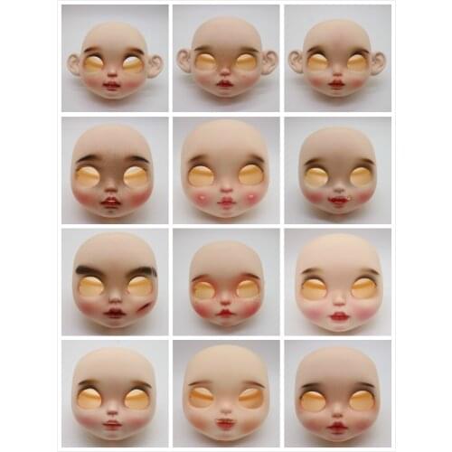 Customization doll Nude blyth doll ,face plate accessories