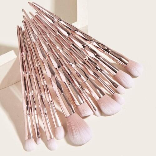 12pcs Eye Makeup Brush Set Artificial Fiber Eye Shadow Foundation Powder Eyelash Make Up Brush Cosmetic Beauty Tool Kit