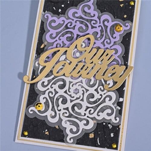 Irregular Hexagonal Frame Metal Cutting Dies Stencils For DIY Scrapbooking Decorative Embossing Handcraft Die Cutting Template