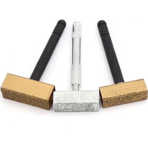 Handheld Electroplated Diamond Grinding Disc Wheel Stone Dresser Tool Dressing Bench Grinder Grinding Lathe Wheel Clean Disc