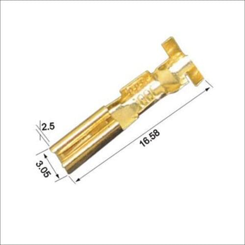 Male connector female wire connector connector tyco terminal Plugs socket Fuse box Wire harness Soft Jacket DJ621A-G2*0.6A