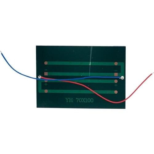 SOLAR SOLAR PANEL 70X100 MM 6 VOLT (FOR STUDENTS)