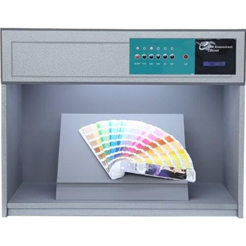 Standard d65 color matching light box 4 5 6 7 light source box fabric textile LED color matching paint printing dye