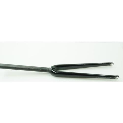 Tsunami Carbon Fork 700c 28.6mm Toothless Front Fork Fixed Gear Full Carbon Fiber Outer Tube Diameter 28.6mm Road Bike Forks
