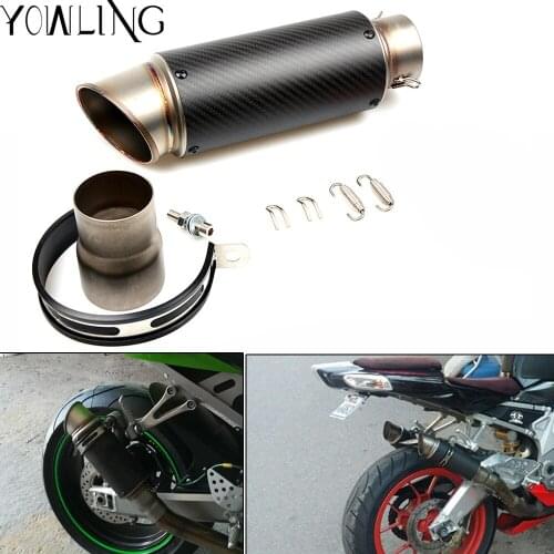 Exhaust Pipe Motorcycle Muffler Escape Carbon Fiber Exhaust Muffler DB KILLER For BMW F800GS F800 GS S1000RR F650GS 2008 - 2015