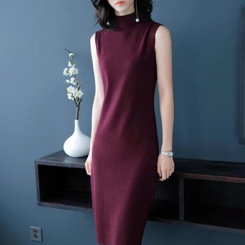 Модные трикотажные платья Weinsky China At AliExpress