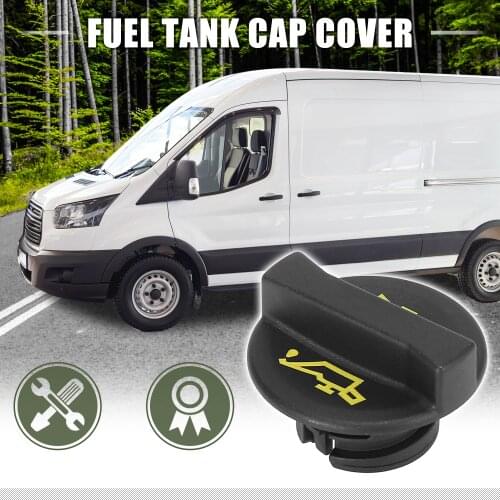 Uxcell Fuel Petrol Tank Cap Cover Door Accessories 9662149180 for Ford Transit Mk7 2.2 TDCI 2006-2014