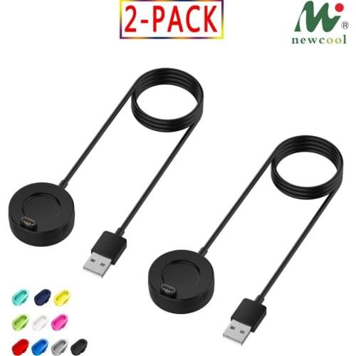 2-Pack For Garmin Fenix 5/Fenix 6 6S 6X/Vivoactive 3Charger Dock USB Charging Cable Stand Station Date Syn Forerunner 935 Watch