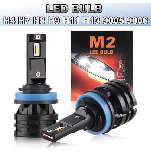 1Pair 110W 12000LM Car Light Bulbs Automobiles Auto Lamp H4 H7 H13 Led Canbus H8 H9 H11 HB3 9005 HB4 Led Headlights