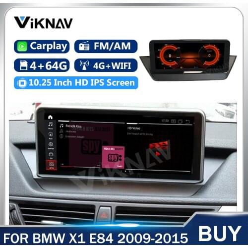 8 CORE 4G 64GB 10.25 inch HD IPS screen car radio for BMW X1 E84 2009-2015 Multimedia player GPS Navigation Auto Head Unit