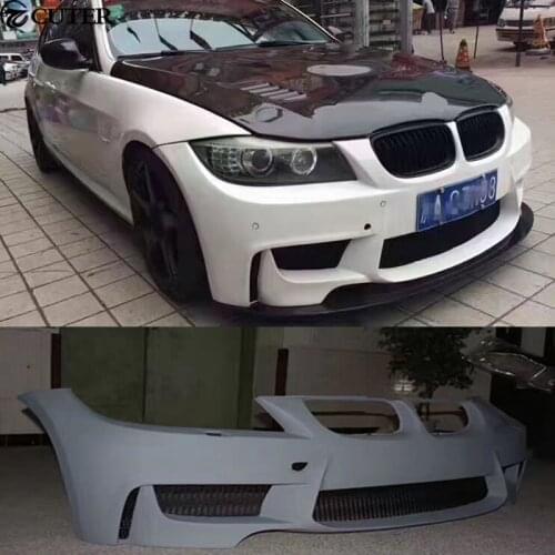 E90 325i 1M Style Car body kit PU Unpainted Front bumper for BMW E90 325i 1M 08-12