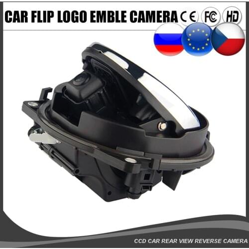 VW Emblem Camera Flip VW Logo Badge Revrese Parking Camera For Polo Golf MK5/6/7/8 B6 B7 B8 Passat cc Bettle Variant T-Roc EOS