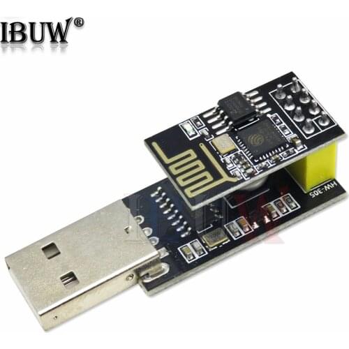 ESP01 Programmer Adapter UART GPIO0 ESP-01 Adaptater ESP8266 CH340G USB to ESP8266 Serial Wireless Wifi Developent Board Module