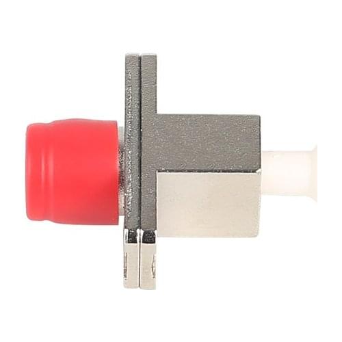 FC-LC-FC Optical Fiber Converter Connector Flange Coupler Adapter Single-mode FC female-LC female Free Shipping