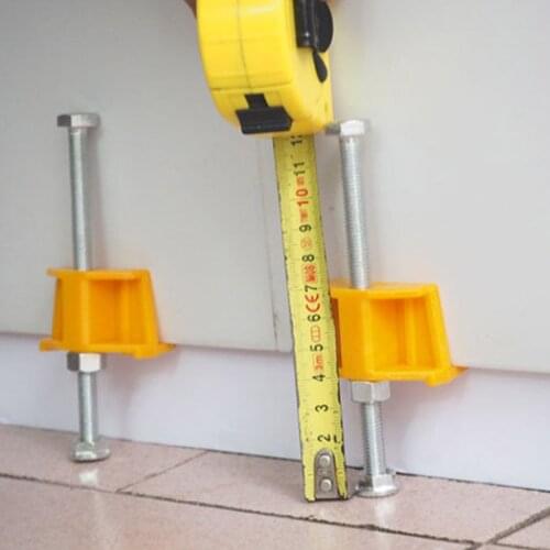 10pcs Tile Locator Adjustable Height Manual Lift Wall Tiles Regulator Thread Rising Leveler Ceramic Positioner Construction Tool