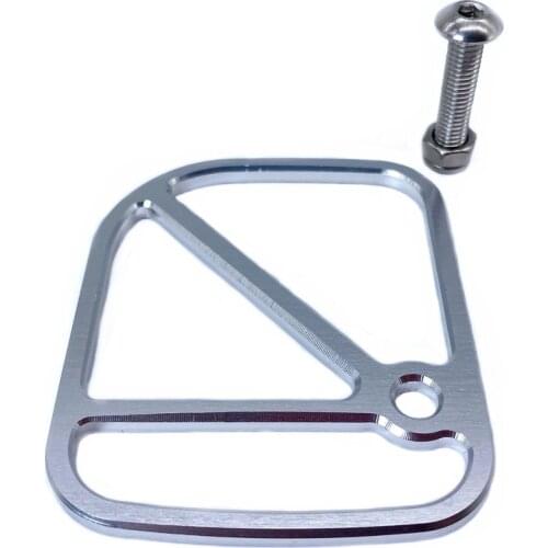 Bicycle Front Fork Line Shield Aluminum Alloy Mountain Bike Brake Cable Mud Guard Bicycle Accessories for Brompton