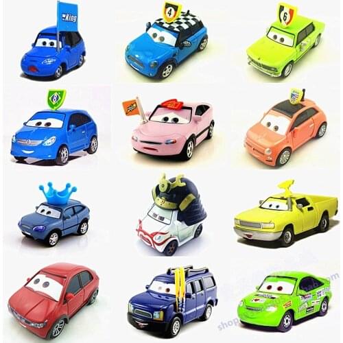 Disney Pixar Cars 3 2 1 METAL Diecast Cars Rare Lightning Mcqueen Piston Cup Announcer Fans Diecast Toys For Kids Xmax Gift