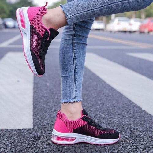Tenis Feminino Tenis Mujer 2020 New Women Tennis Shoes Air Cushion Walking Sneakers Woman Non-slip Fitness Gym Shoes Trainers