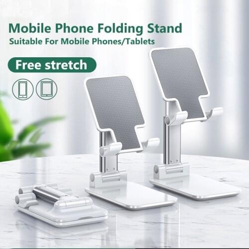 New Desk Mobile Phone Holder Stand For iPhone iPad Xiaomi Adjustable Desktop Tablet Holder Universal Table Cell Phone Stand