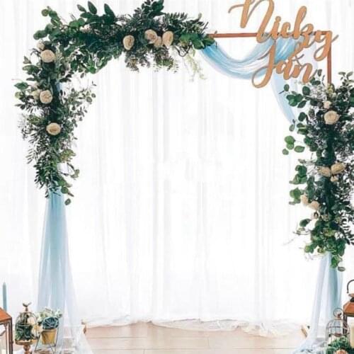 Wedding Arch Frame Hexagonal Iron Wedding Iron Square Wedding Birthday Arch Decoration Background Wrought Props Flower