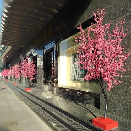 Led Christmas tree cherry tree 1.5m-3.0m110/220VAC led tree light landscape lighting Christmas wedding decoration free shipping